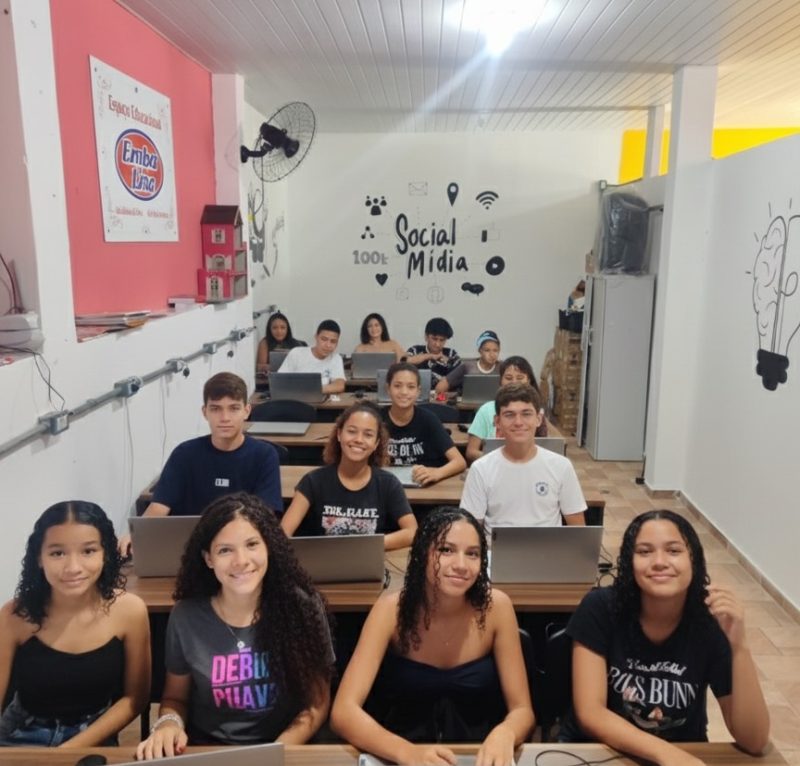 Alunos da Oficina de T.I - 2025